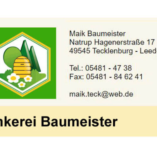 Imkerei Baumeister