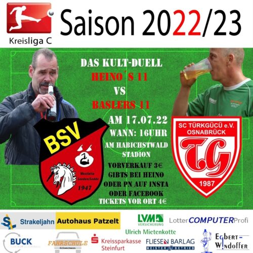 Testspiel BSV Leeden/Ledde vs. SC Türkgücü e.V. Osnabrück