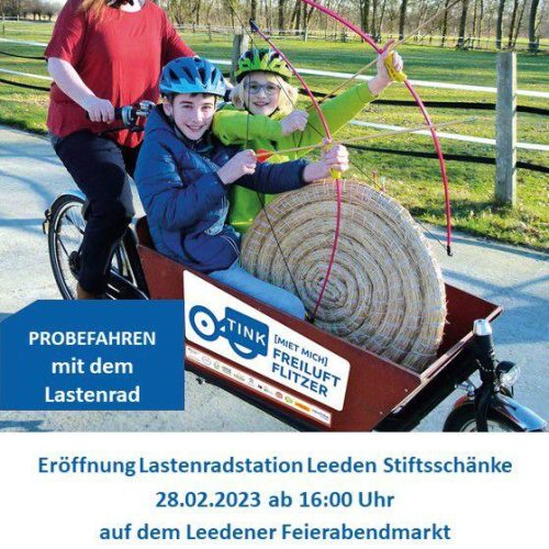 Lastenradstation an der Stiftschänke Schwermann