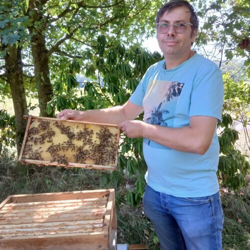 Martin Kusch und seine 20 Bienenvölker