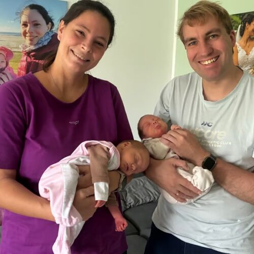 Dramatische Zwillingsgeburt im Ostsee-Urlaub: Eltern und Babys auf vier Klinikstationen